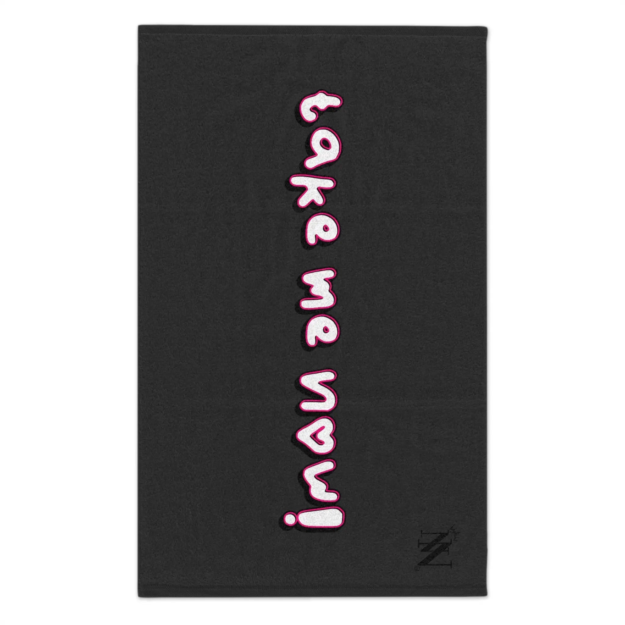 Take Me Now! Dark Grey | Mix & Match Soft Fun-Flirty Lovers’ Towels