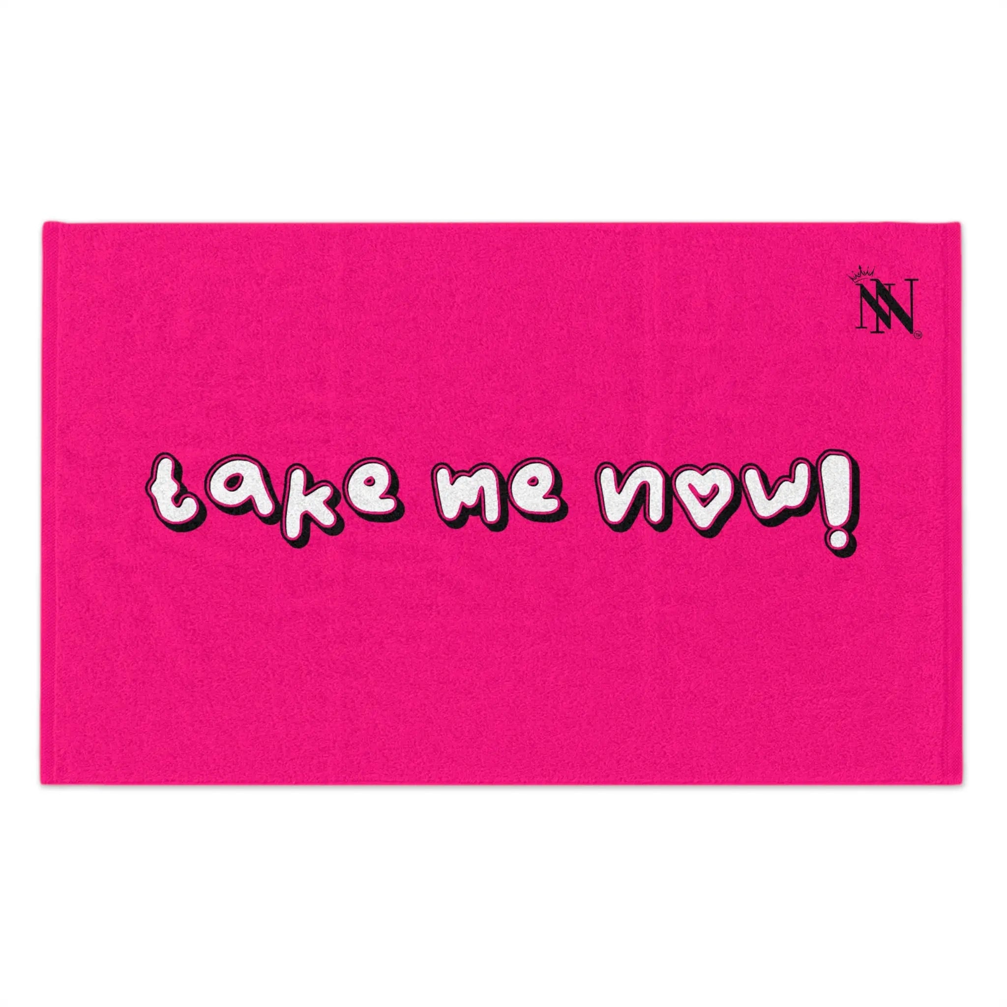 Take Me Now! Pink | Mix & Match Soft Fun-Flirty Lovers’ Towels