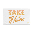 Take My Royal Heart | Mix & Match Original Fun-Flirty Lovers’ Towels
