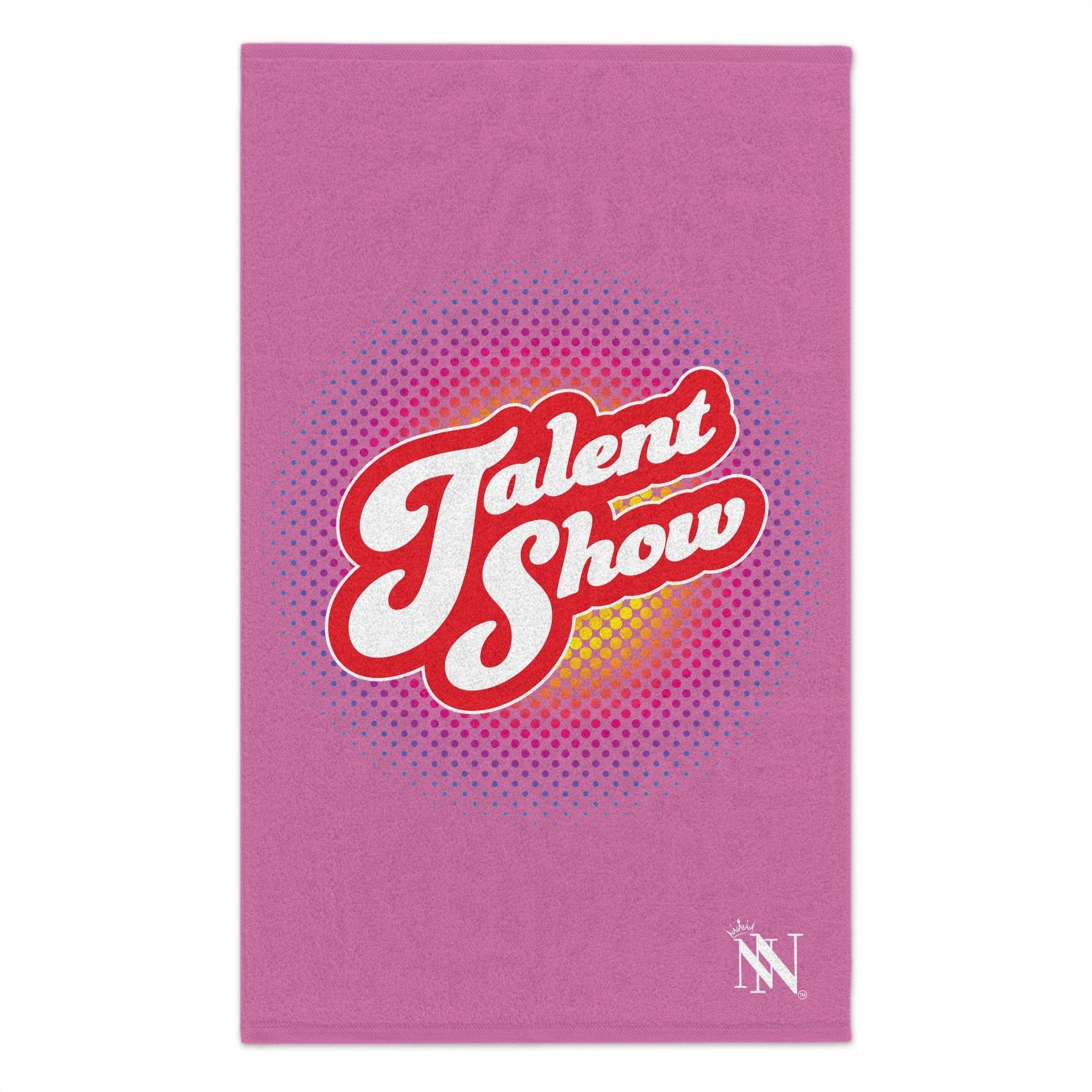 Talent Show Pink Mix Match Soft Sex Towels | Flirty Lovers’ Gifts