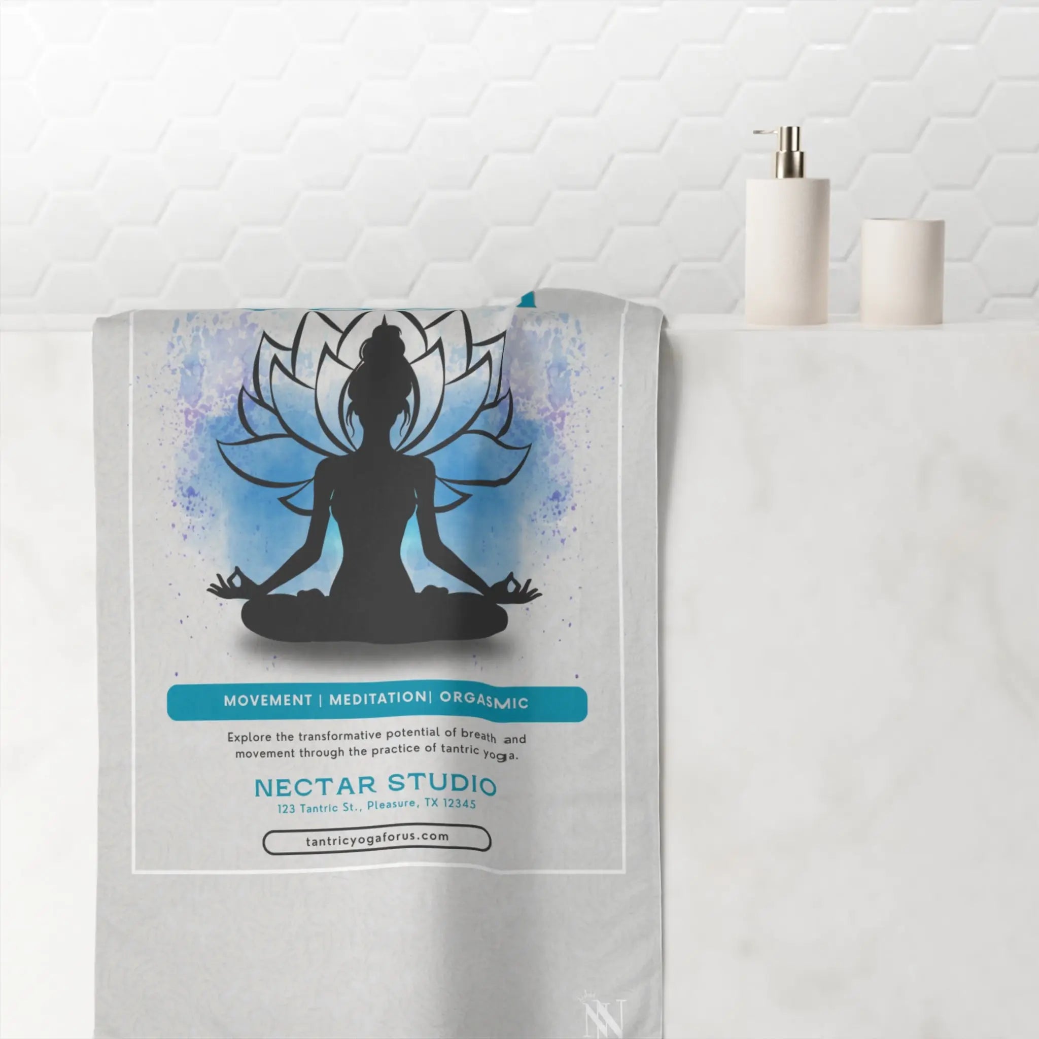 Tantric Yoga | Mix & Match XL Fun-Flirty Lovers’ Towels