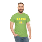 taste it. | Mix & Match 100% Cotton Unisex Fun-Flirty Lovers’ Tees