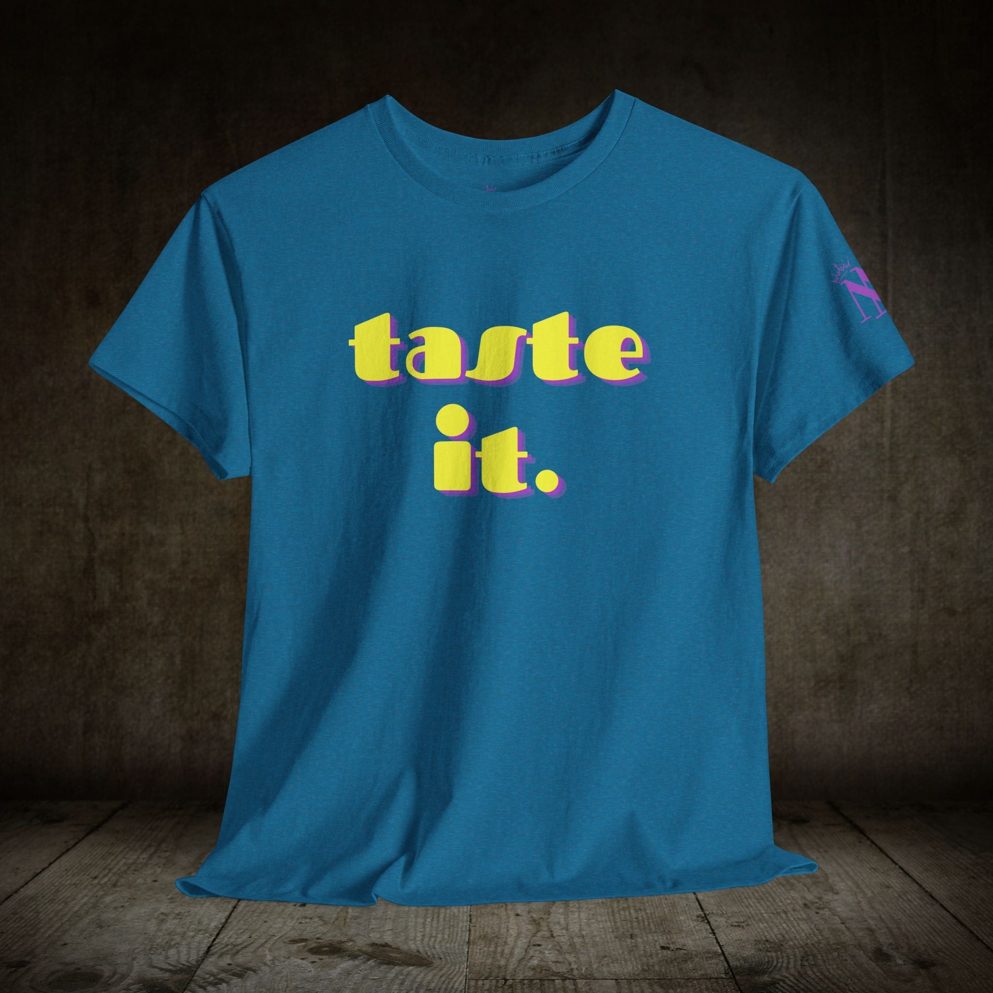taste it. | Mix & Match 100% Cotton Unisex Fun-Flirty Lovers’ Tees