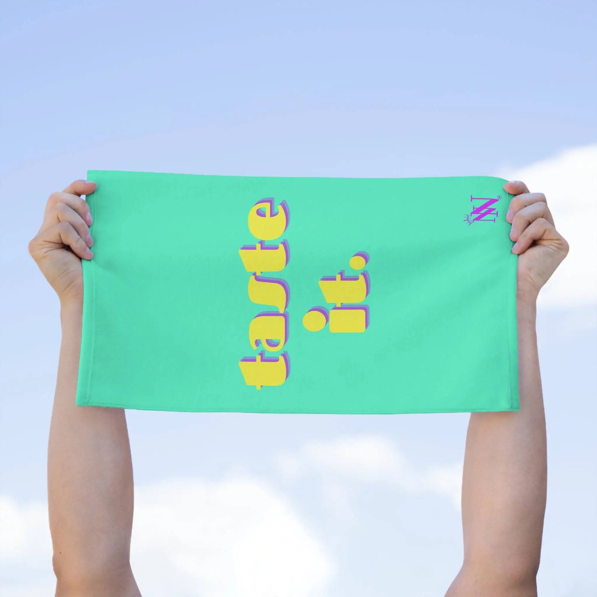 taste it. | Mix & Match Soft Fun-Flirty Lovers’ Towels