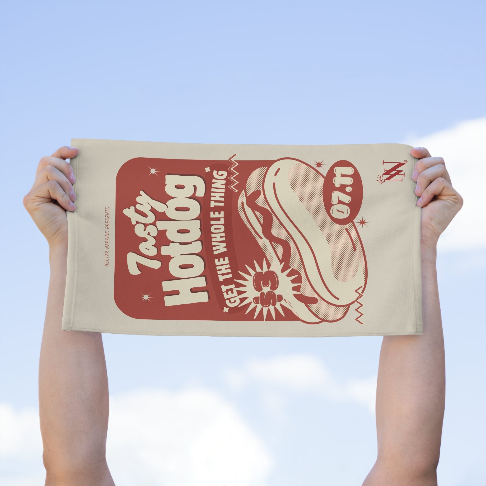 Tasty Hotdog | Mix & Match Soft Fun-Flirty Lovers’ Towels