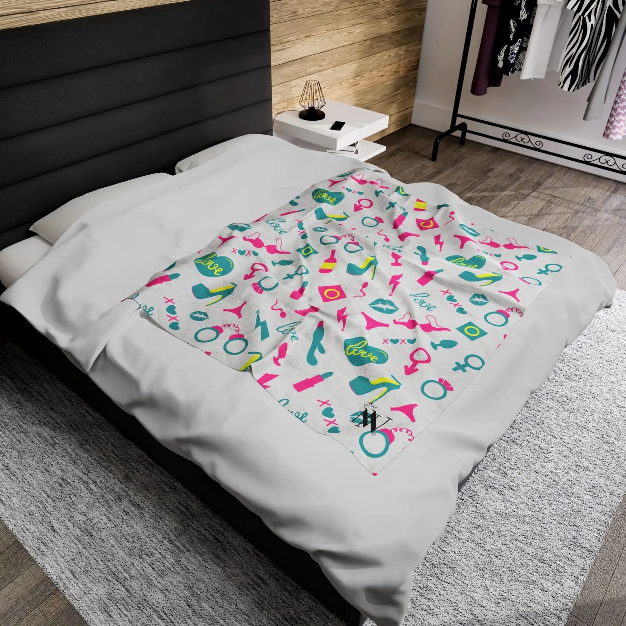 Teal Sex Toys | Mix & Match Fun-Flirty Lovers’ Blankets
