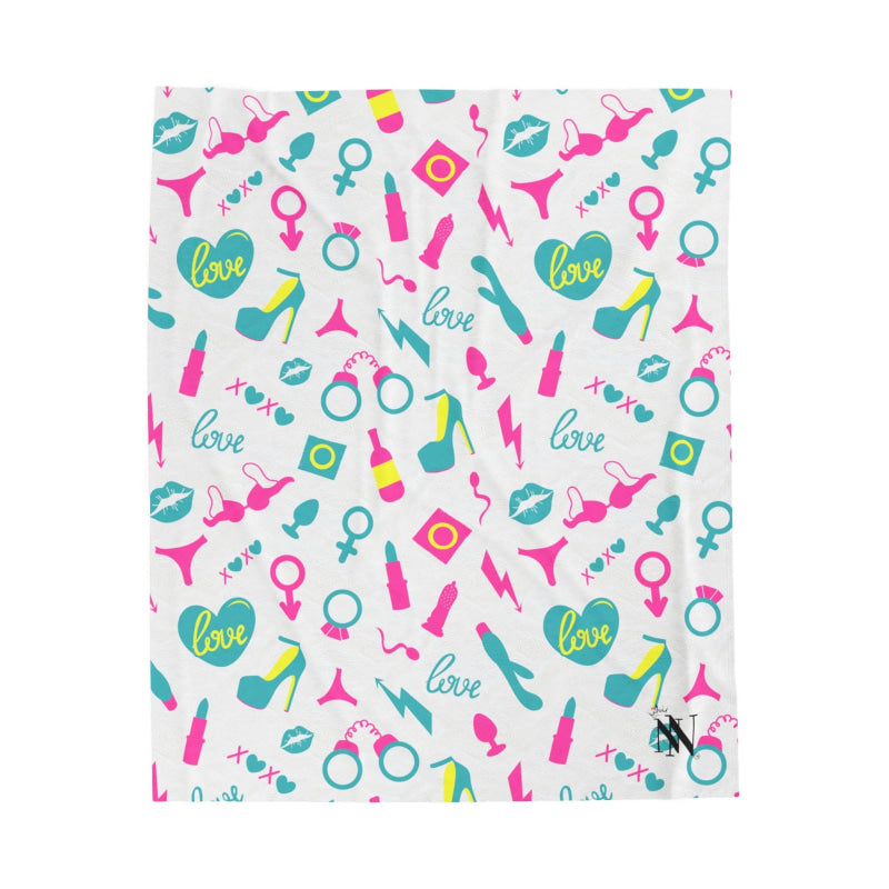 Teal Sex Toys | Mix & Match Fun-Flirty Lovers’ Blankets