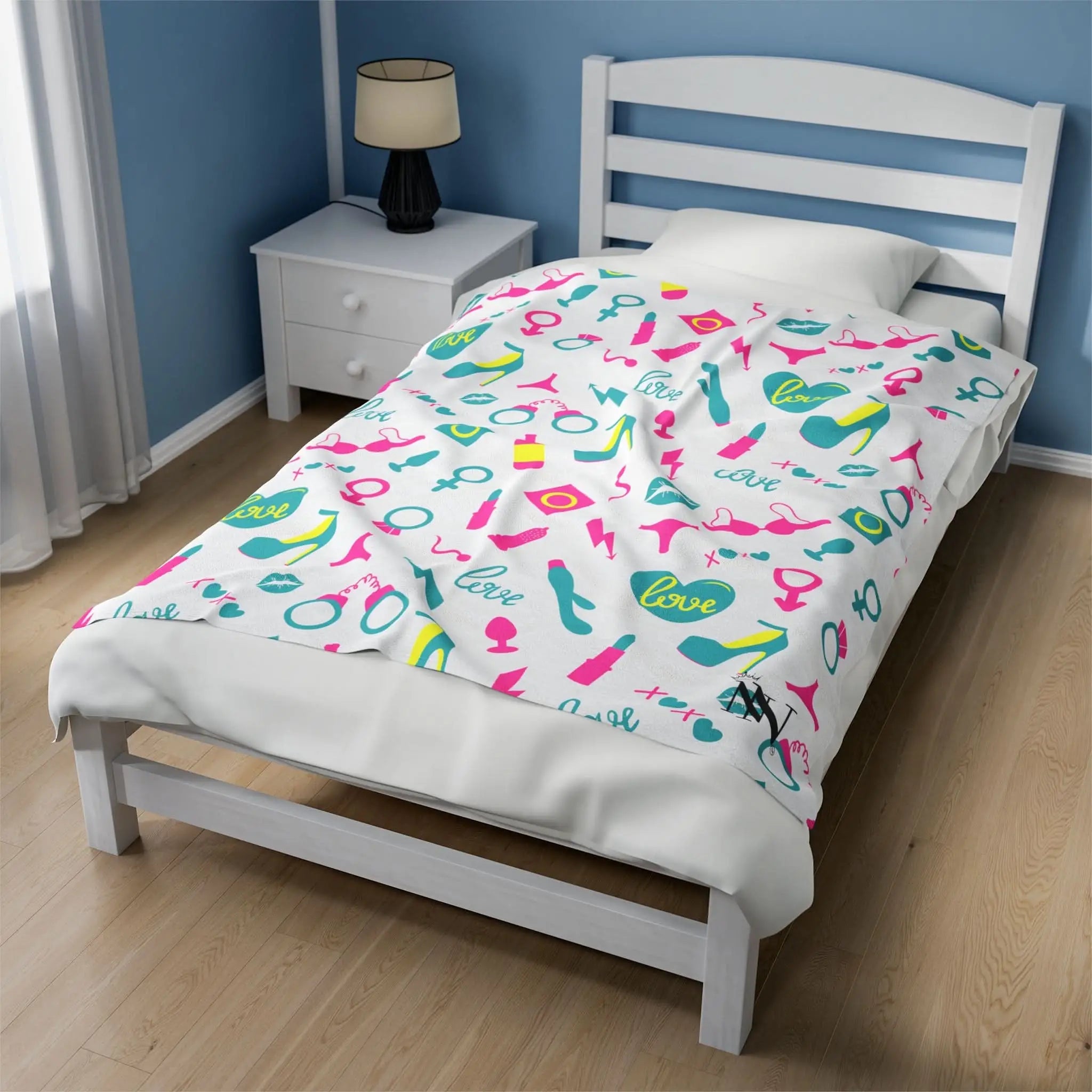 Teal Sex Toys | Mix & Match Fun-Flirty Lovers’ Blankets