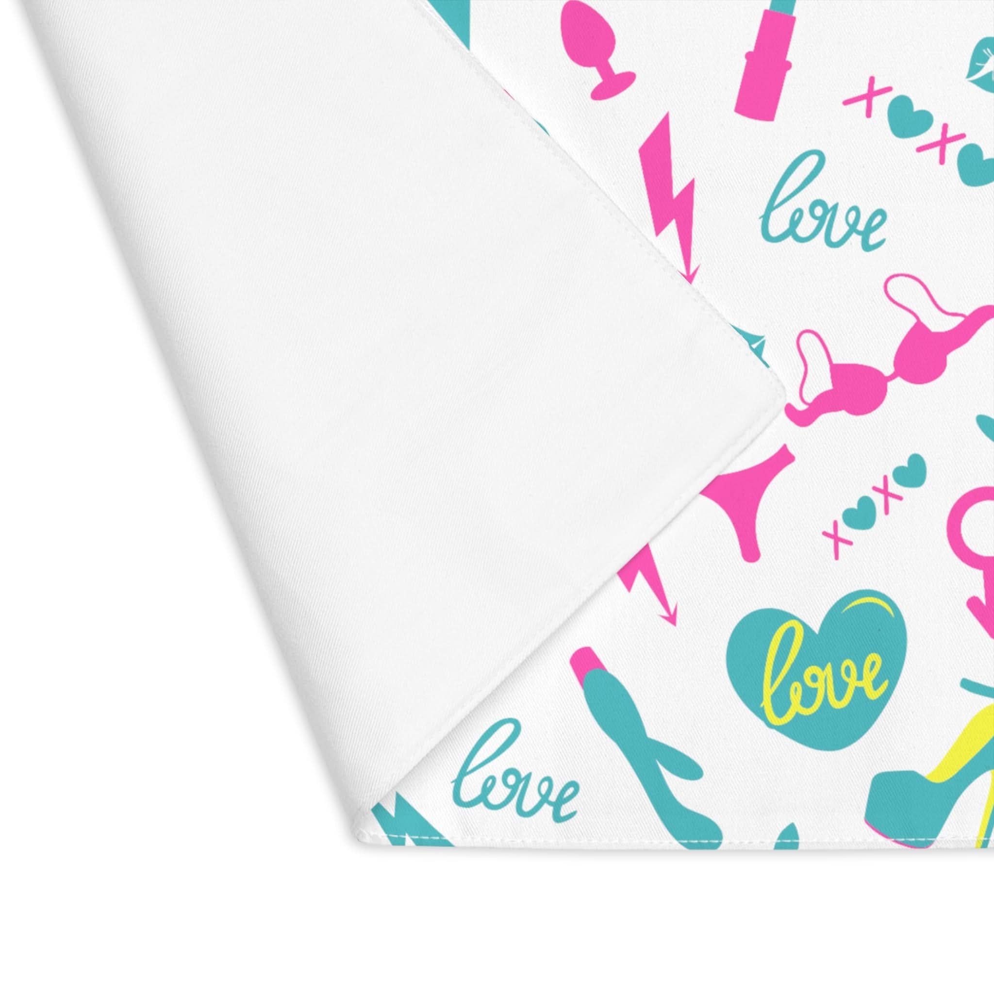 Teal Sex Toys | Mix & Match Playful Fun-Flirty Lovers’ Toy Mats