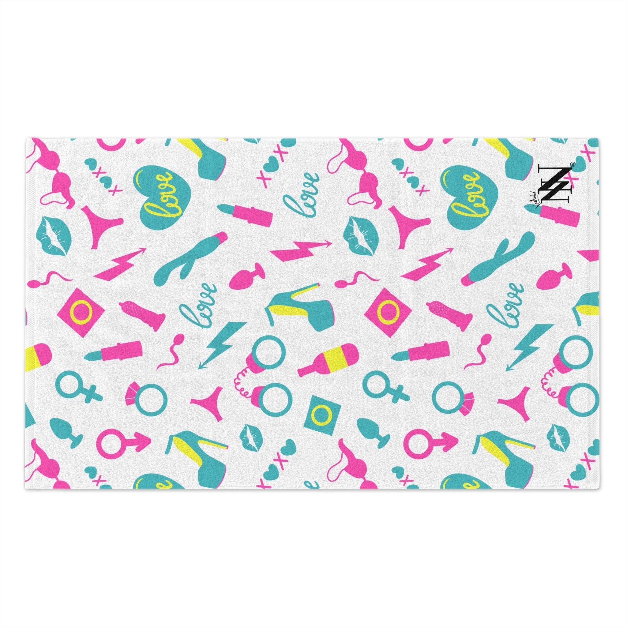 Teal Sex Toys | Mix & Match Soft Fun-Flirty Lovers’ Towels