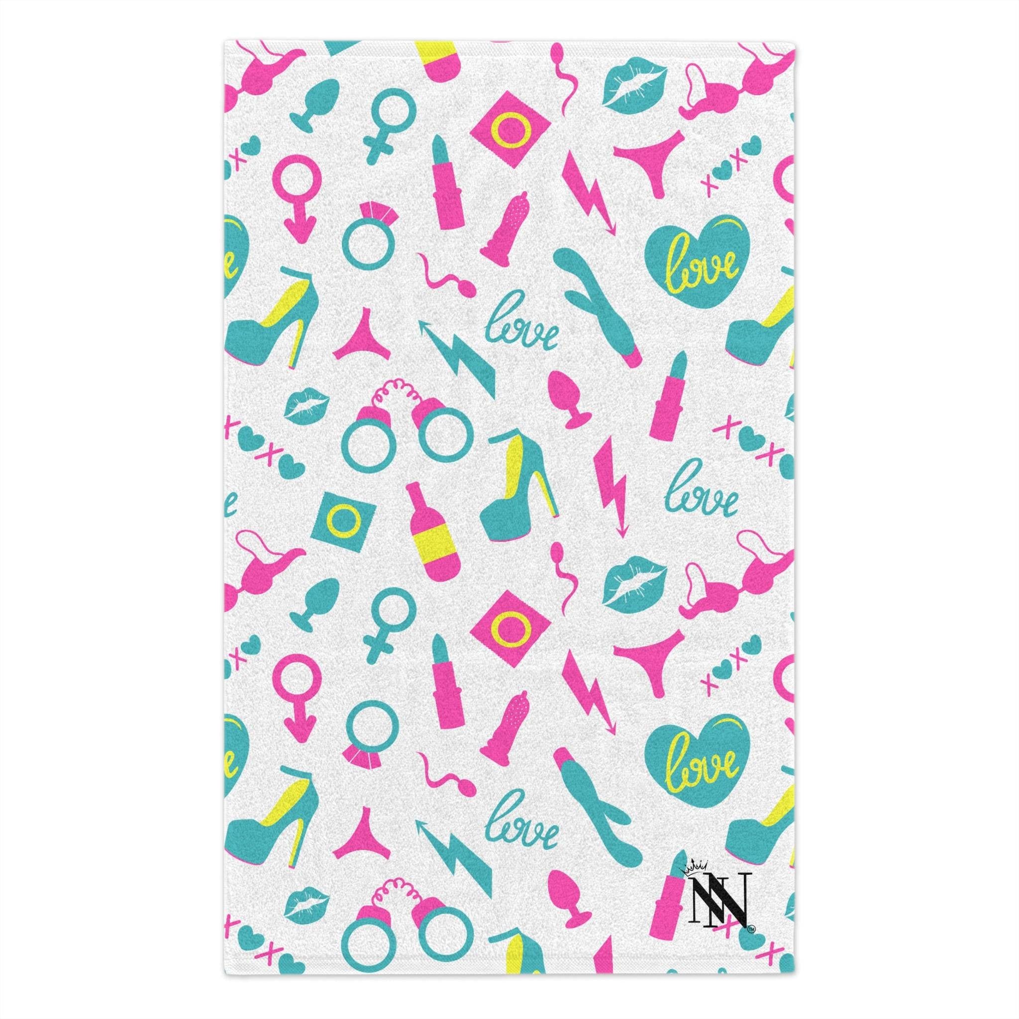 Teal Sex Toys | Mix & Match Soft Fun-Flirty Lovers’ Towels