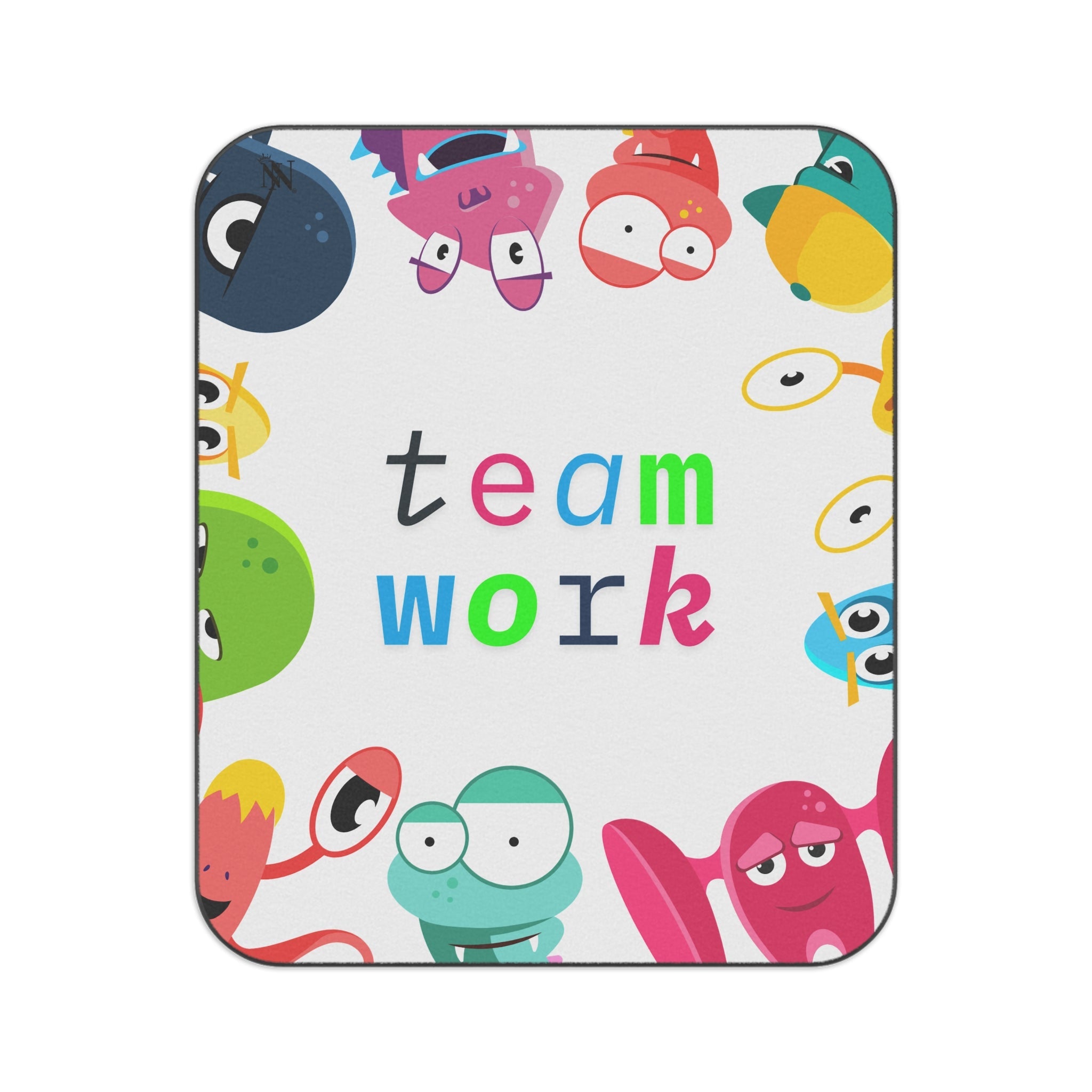 Teamwork Monster | Mix Match Fun-Flirty Lovers’ Water-Resistant Blankets