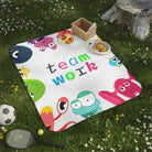 Teamwork Monster | Mix Match Fun-Flirty Lovers’ Water-Resistant Blankets