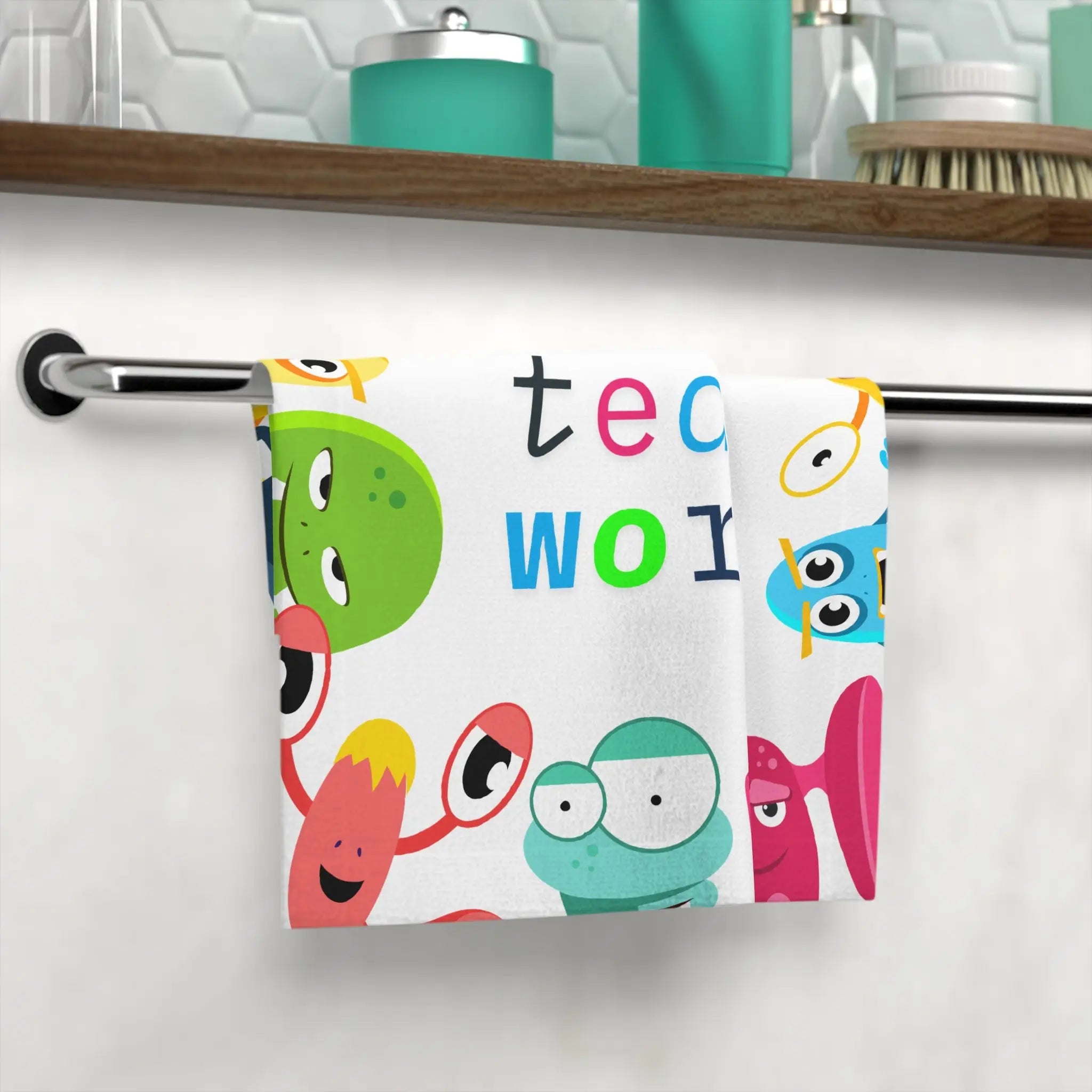 Teamwork Monster | Mix & Match Lils’ Fun-Flirty Lovers’ Towels