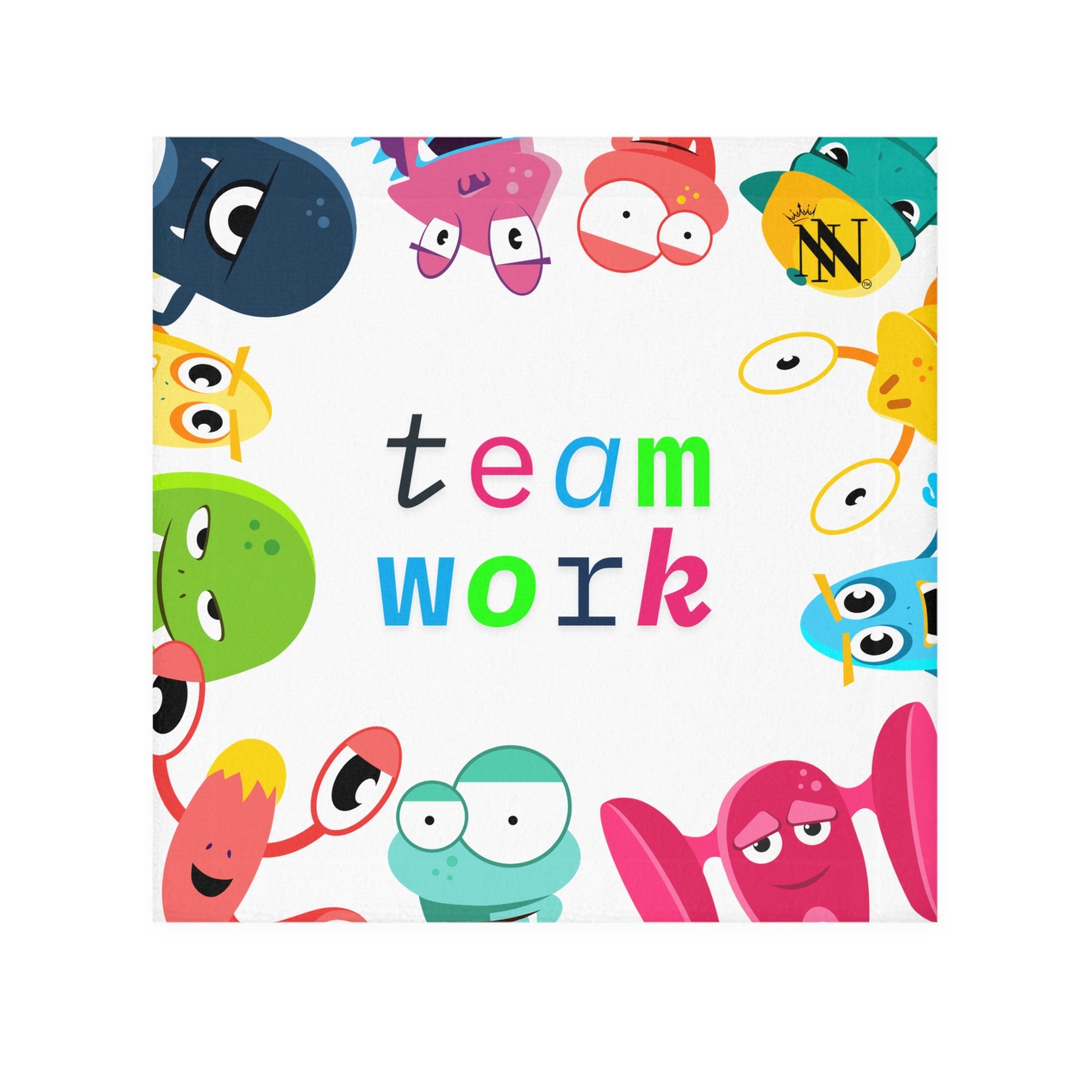 Teamwork Monster | Mix & Match Lils’ Fun-Flirty Lovers’ Towels