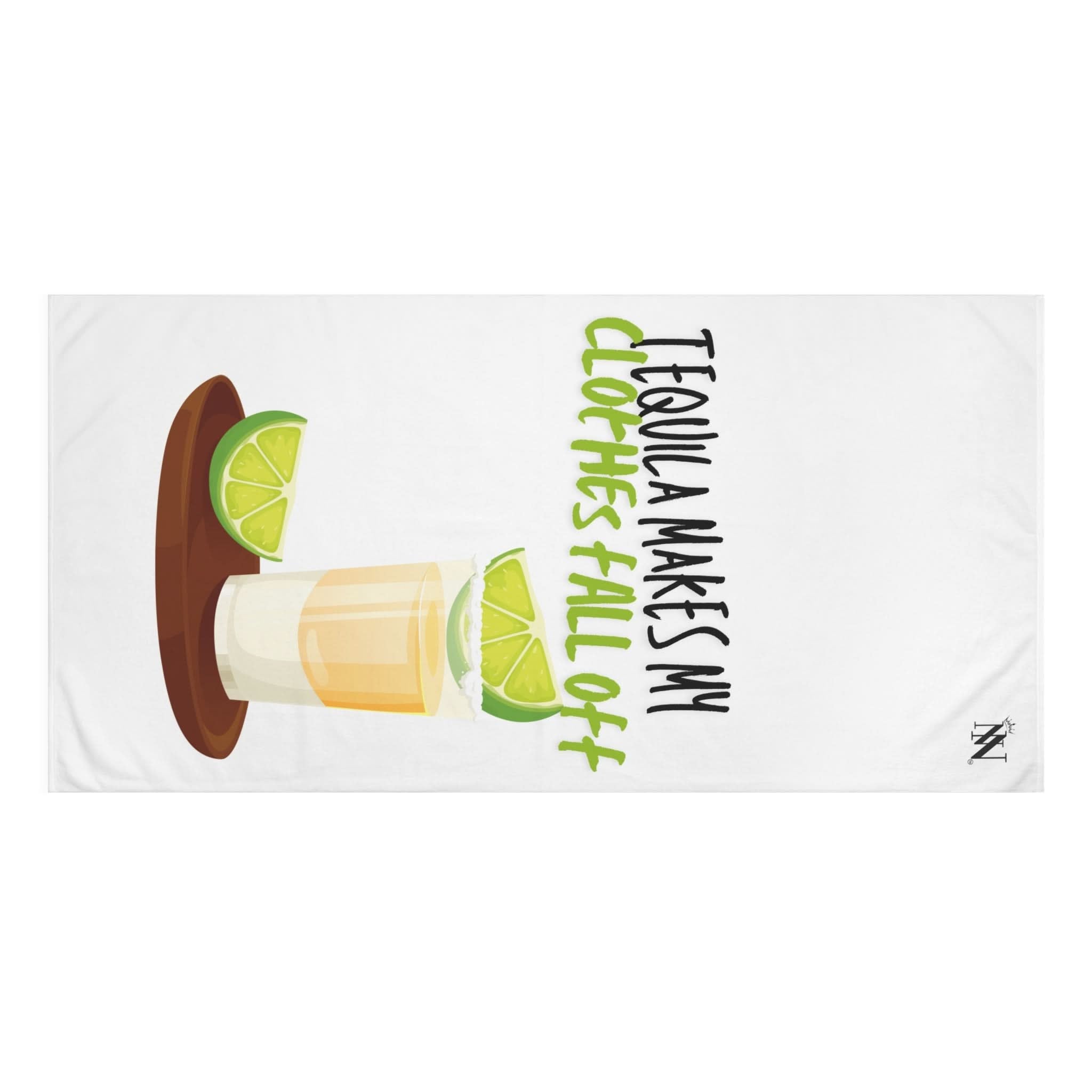 Tequila Makes My Clothes Fall Off | Mix & Match Naughty XL Fun-Flirty Lovers’ Towels