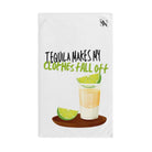 Tequila Makes My Clothes Fall Off | Mix & Match Original Fun-Flirty Lovers’ Towels