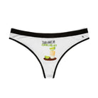 Tequila Makes My Clothes Fall Off | Mix & Match Women’s Fun-Flirty Lovers’ Thongs