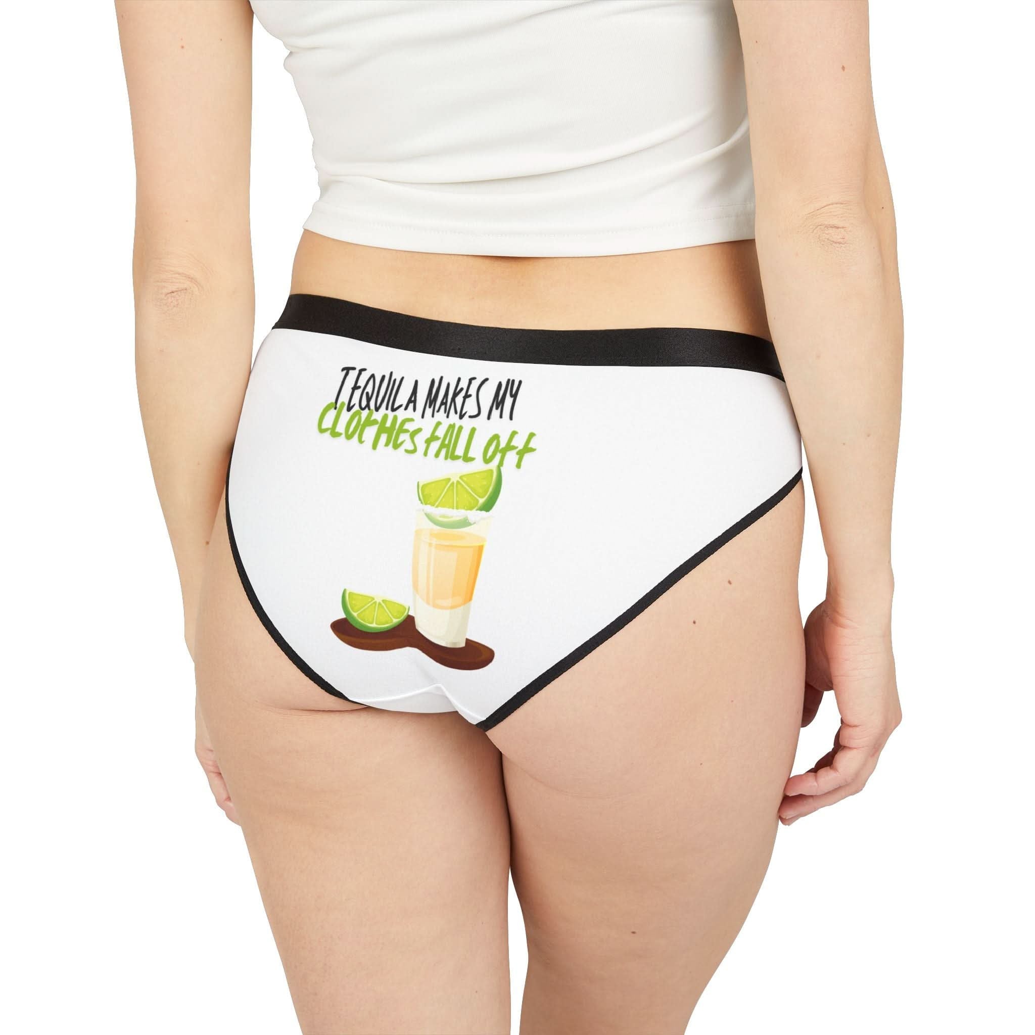 Tequila Makes My Clothes Fall Off | Mix & Match Women’s Fun-Flirty Lovers’ Panties