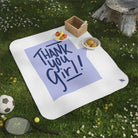 Thank You Girl! | Mix Match Fun-Flirty Lovers’ Water-Resistant Blankets