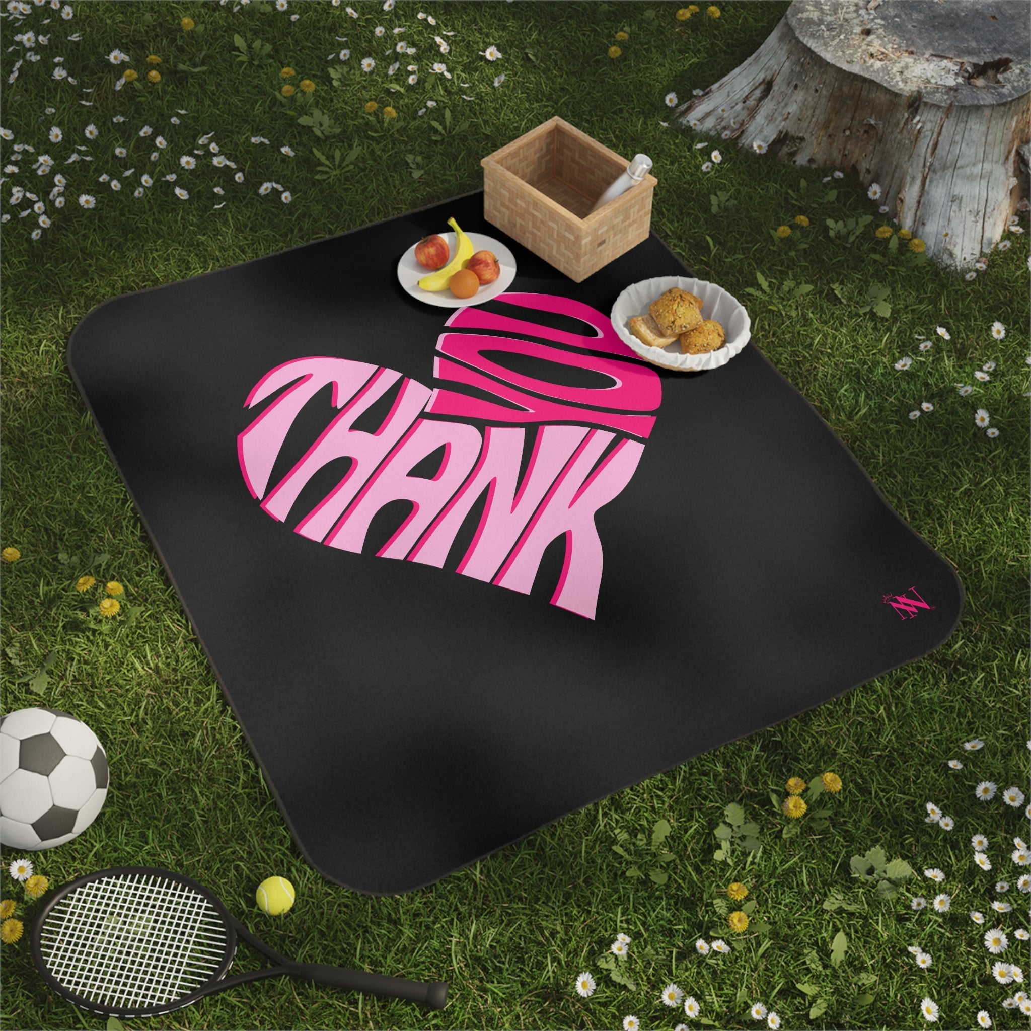 Thank You Heart | Mix Match Fun-Flirty Lovers’ Water-Resistant Blankets