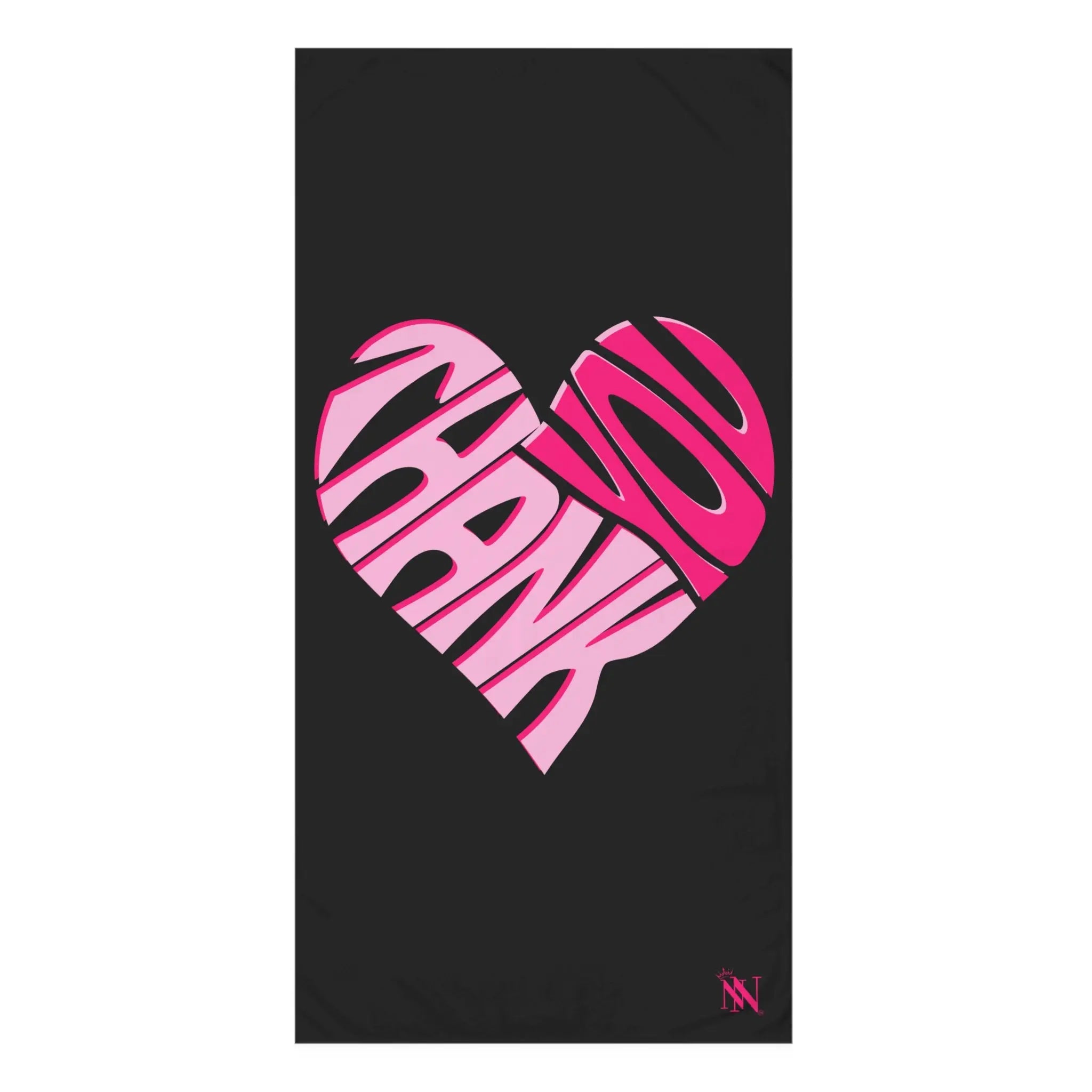 Thank You Heart | Mix & Match XL Fun-Flirty Lovers’ Towels
