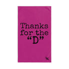 Thanks for D Fuscia | Mix & Match Original Fun-Flirty Lovers’ Towels