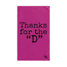 Thanks for D Fuscia | Mix & Match Original Fun-Flirty Lovers’ Towels