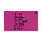 Thanks for D Fuscia | Mix & Match Original Fun-Flirty Lovers’ Towels