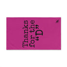 Thanks for D Fuscia | Mix & Match Original Fun-Flirty Lovers’ Towels