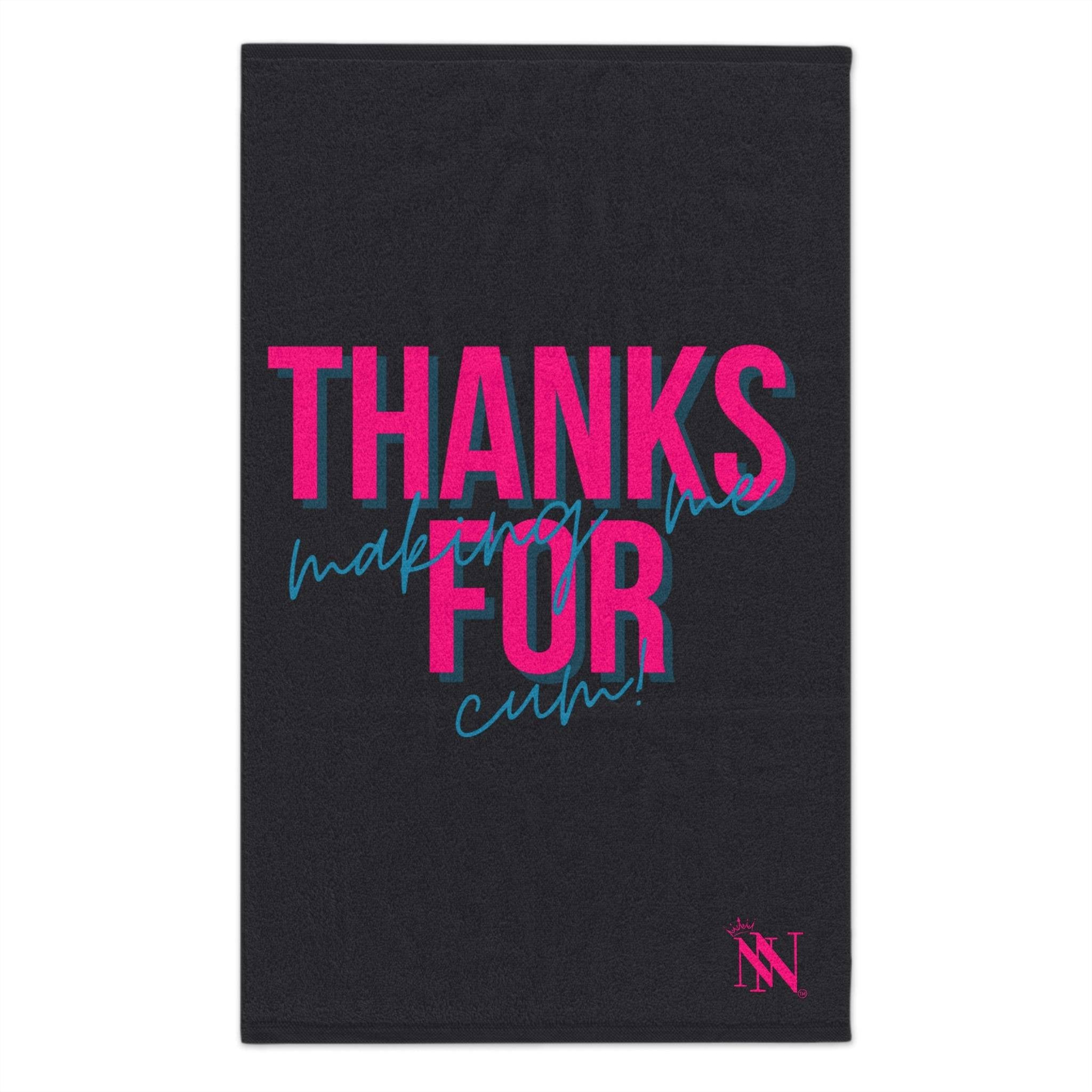 Thanks for Making Me Cum! | Mix & Match Soft Fun-Flirty Lovers’ Towels