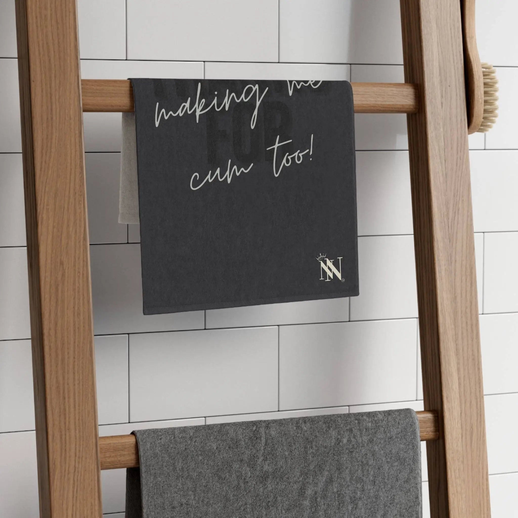 Thanks for Making Me Cum Too! | Mix & Match Soft Fun-Flirty Lovers’ Towels