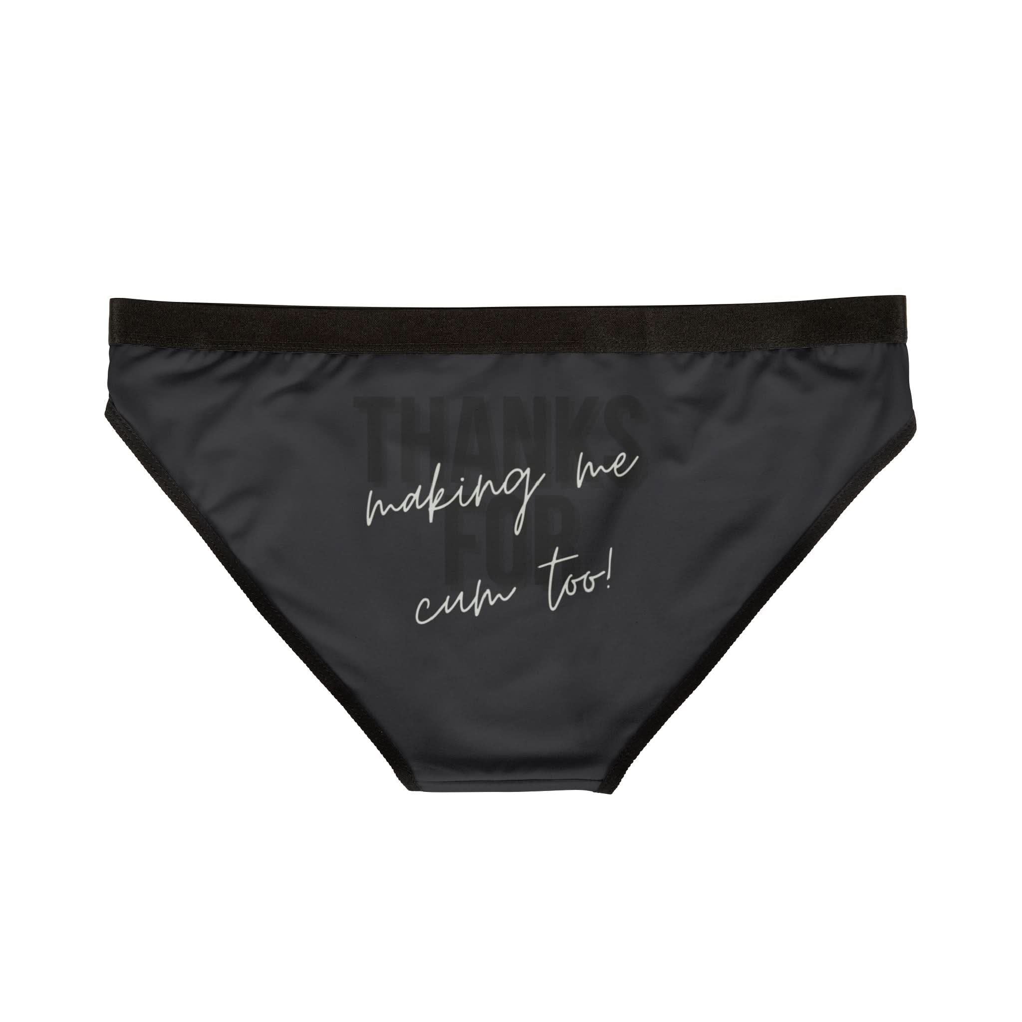 Thanks for Making Me Cum Too! | Mix & Match Women’s Fun-Flirty Lovers’ Panties