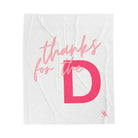 Thanks For The Big D | Mix & Match Fun-Flirty Lovers’ Blankets