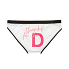 Thanks For The Big D | Mix & Match Women’s Fun-Flirty Lovers’ Panties
