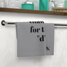 Thanks for the d Grey | Mix & Match Lils’ Fun-Flirty Lovers’ Towels