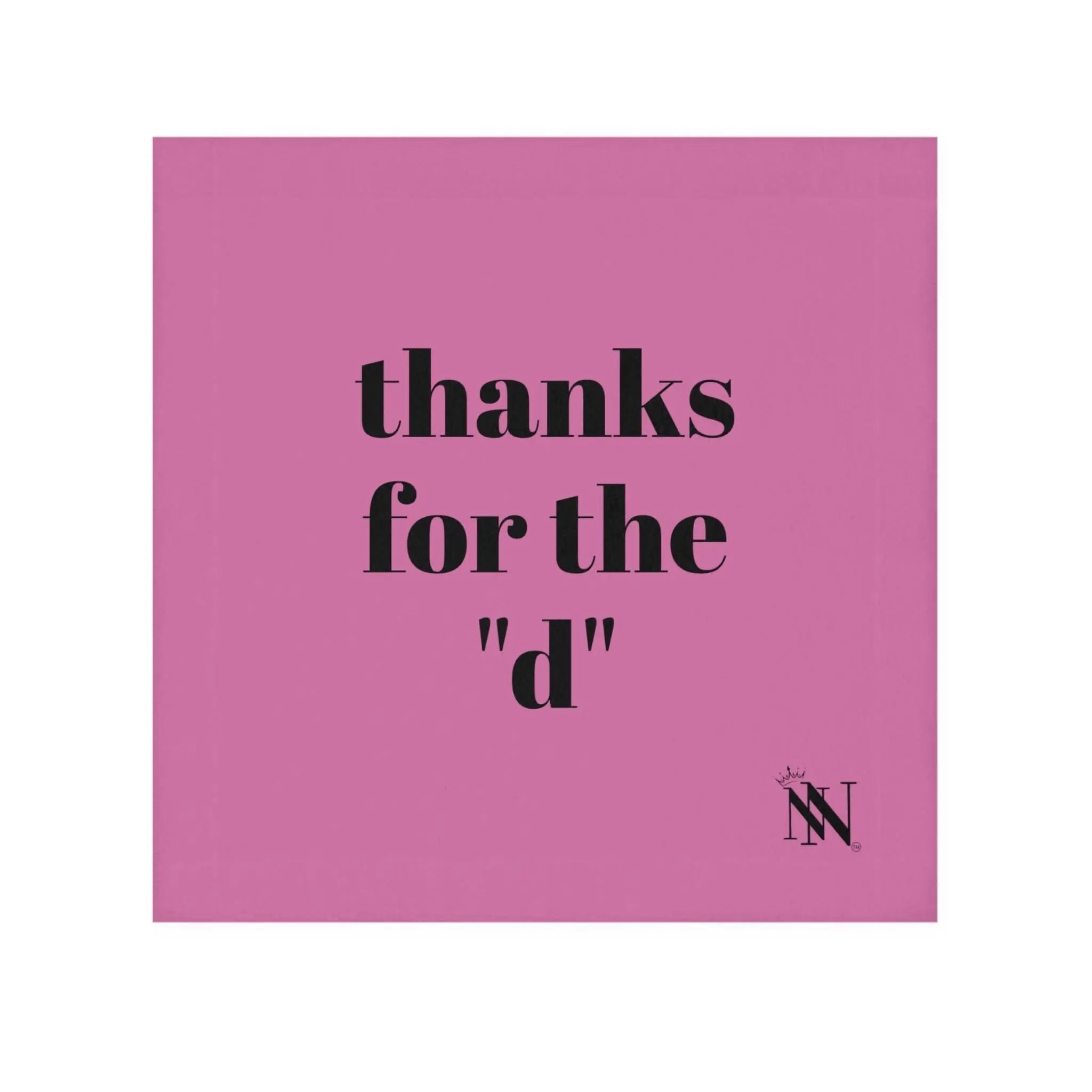 Thanks for the d Pink | Mix & Match Lils’ Fun-Flirty Lovers’ Towels