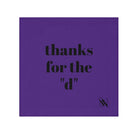 Thanks for the d Purple | Mix & Match Lils’ Fun-Flirty Lovers’ Towels
