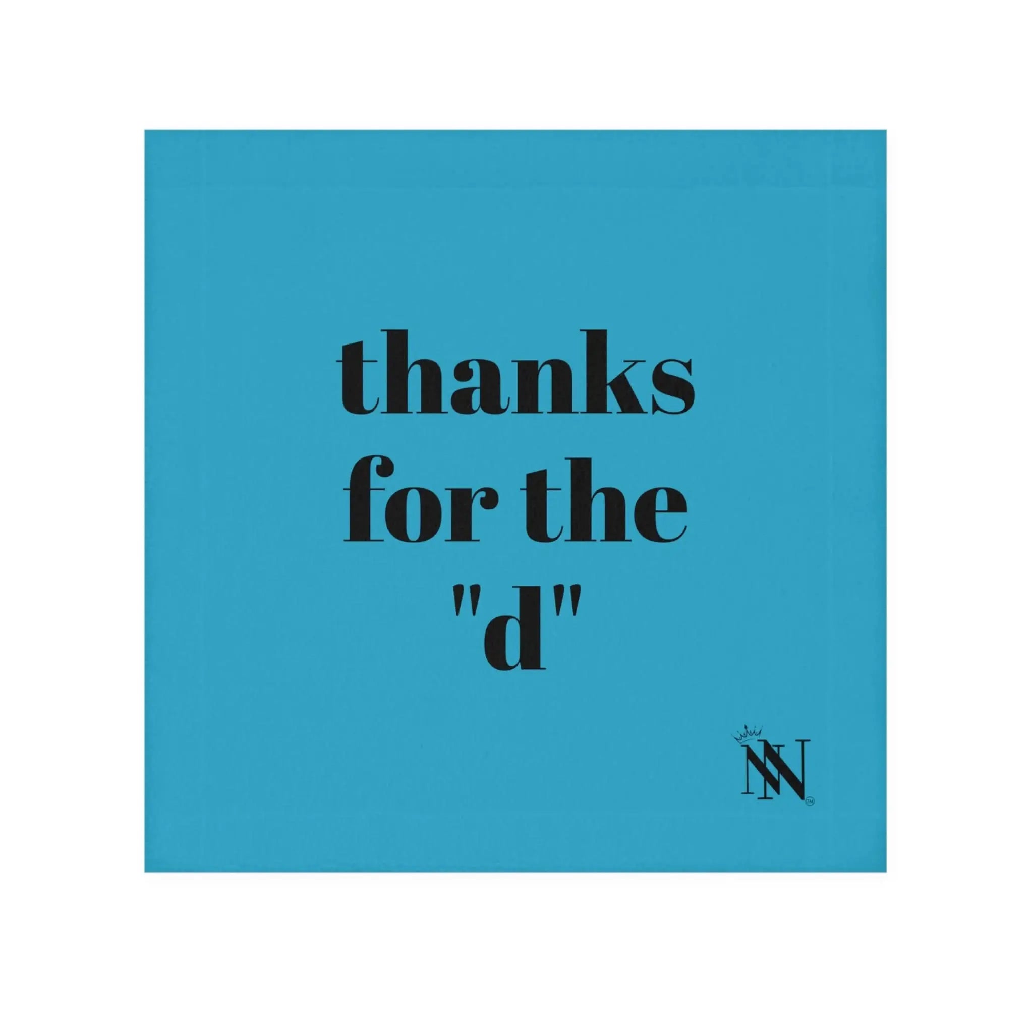 Thanks for the d Teal | Mix & Match Lils’ Fun-Flirty Lovers’ Towels