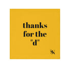 Thanks for the d Yellow | Mix & Match Lils’ Fun-Flirty Lovers’ Towels
