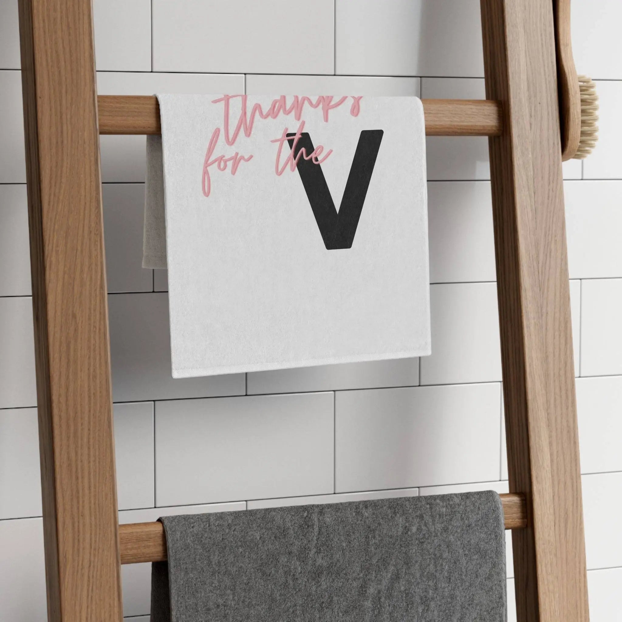 Thanks for the V | Mix & Match Soft Fun-Flirty Lovers’ Towels