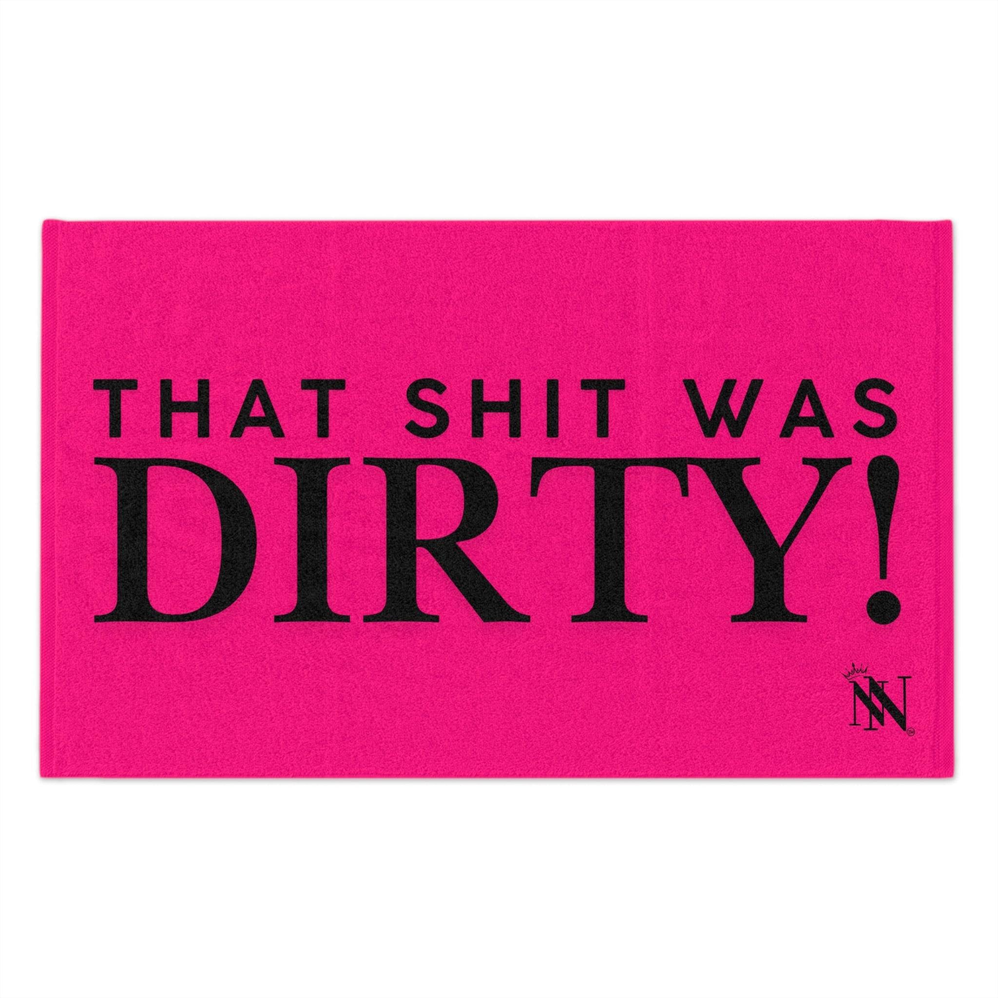 That Shit Was Dirty! Pink Mix & Match Soft Sex Towels | Flirty Lovers’ Gifts