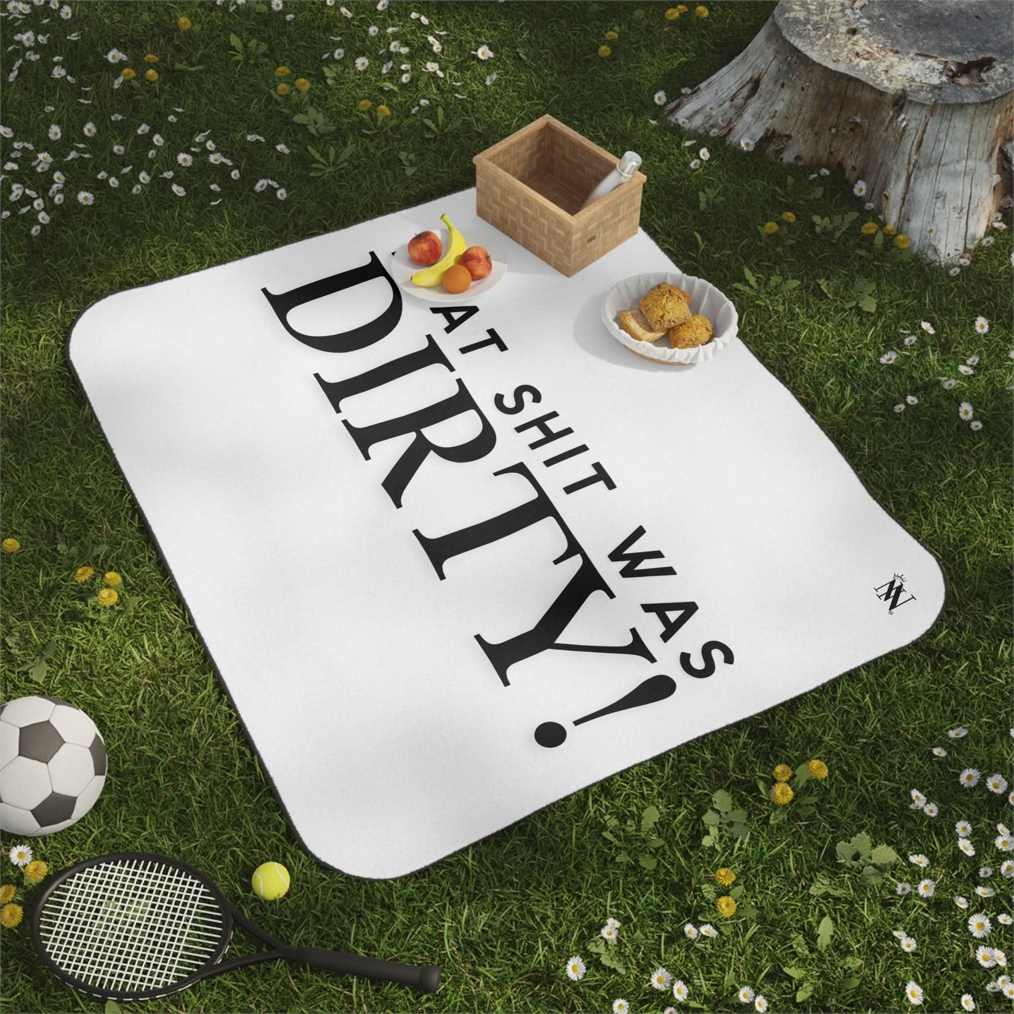That Was Dirty! | Mix Match Fun-Flirty Lovers’ Water-Resistant Blankets