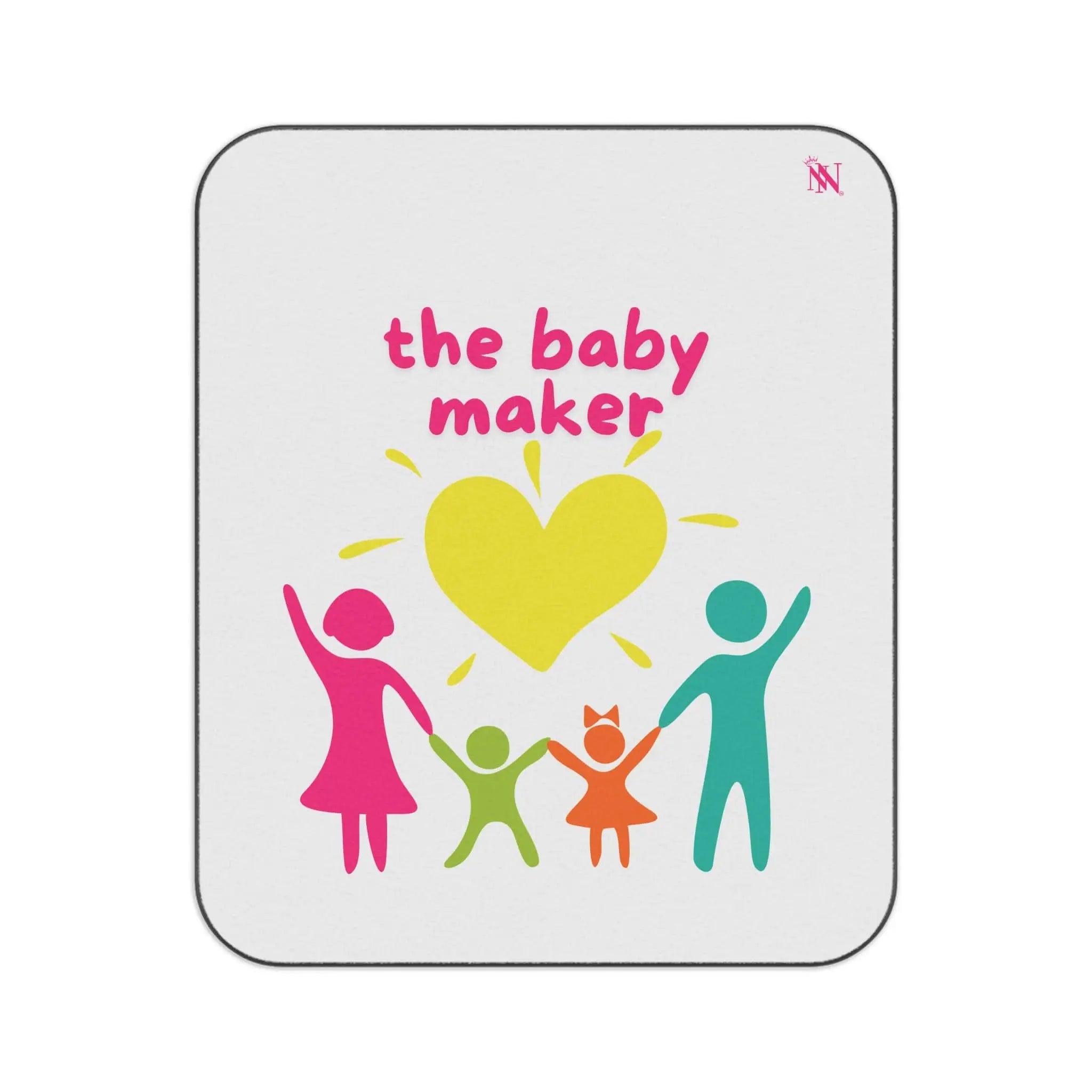 The Baby Maker | Mix Match Fun-Flirty Lovers’ Water-Resistant Blankets
