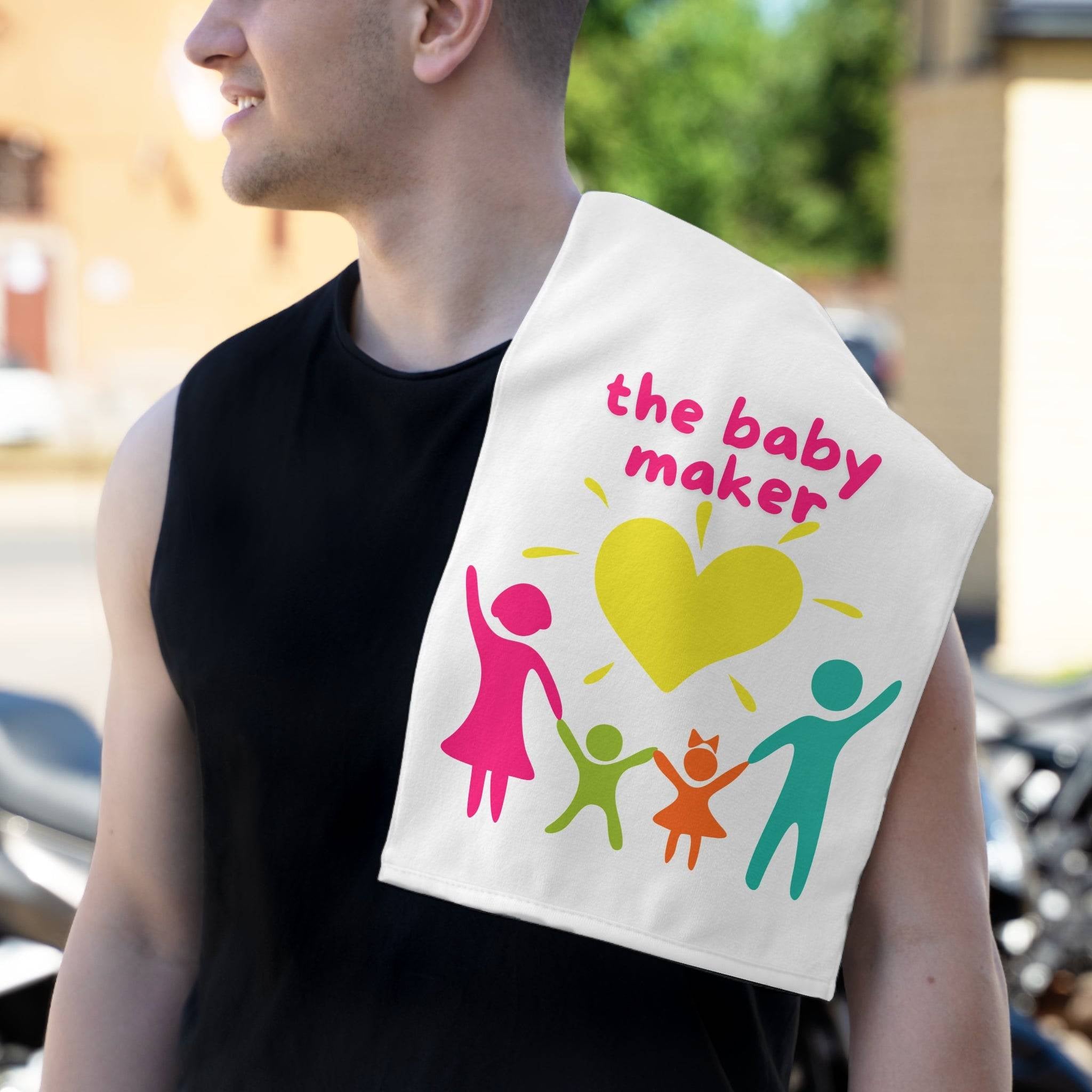 The Baby Maker | Mix & Match Soft Fun-Flirty Lovers’ Towels