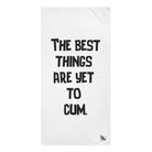 The Best Things Are Yet to Cum | Mix & Match Naughty XL Fun-Flirty Lovers’ Towels