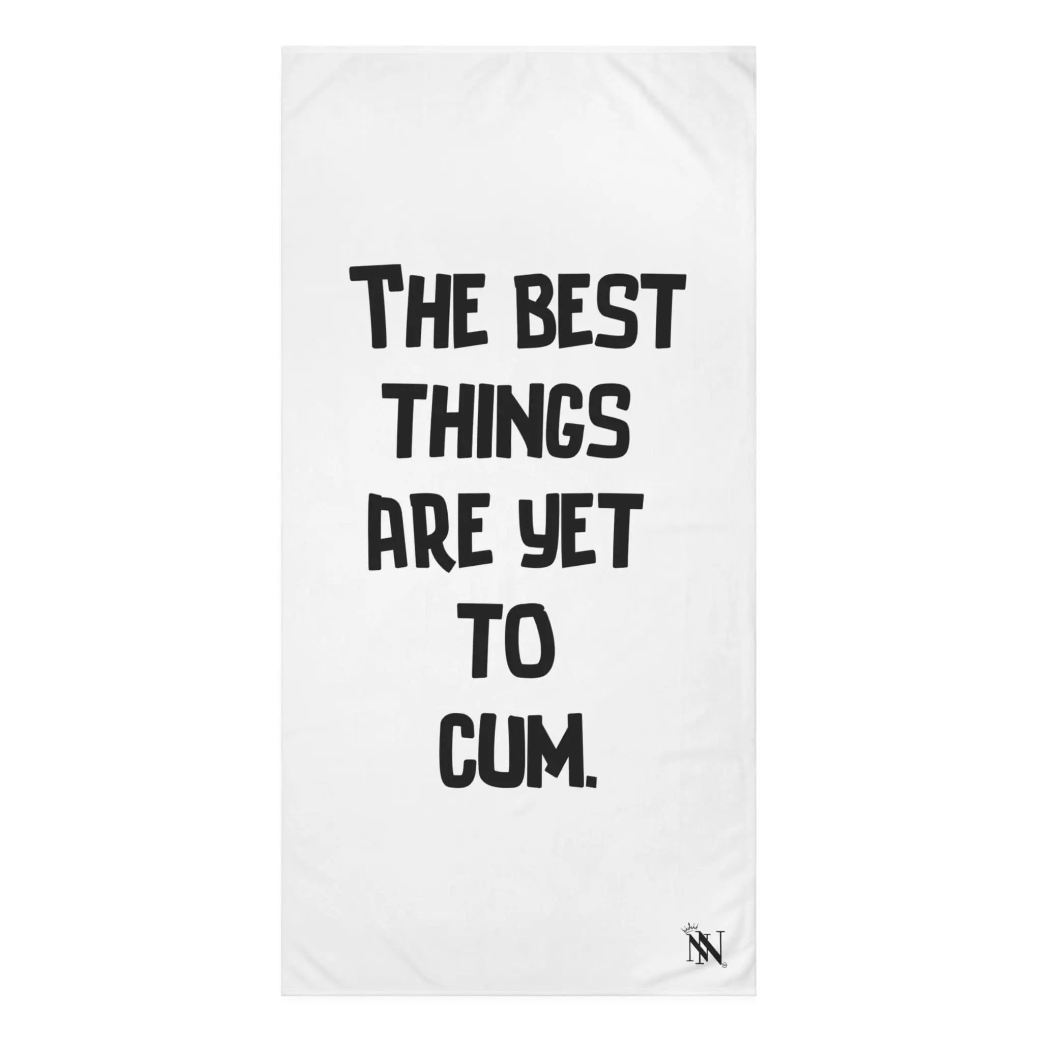 The Best Things Are Yet to Cum | Mix & Match Naughty XL Fun-Flirty Lovers’ Towels
