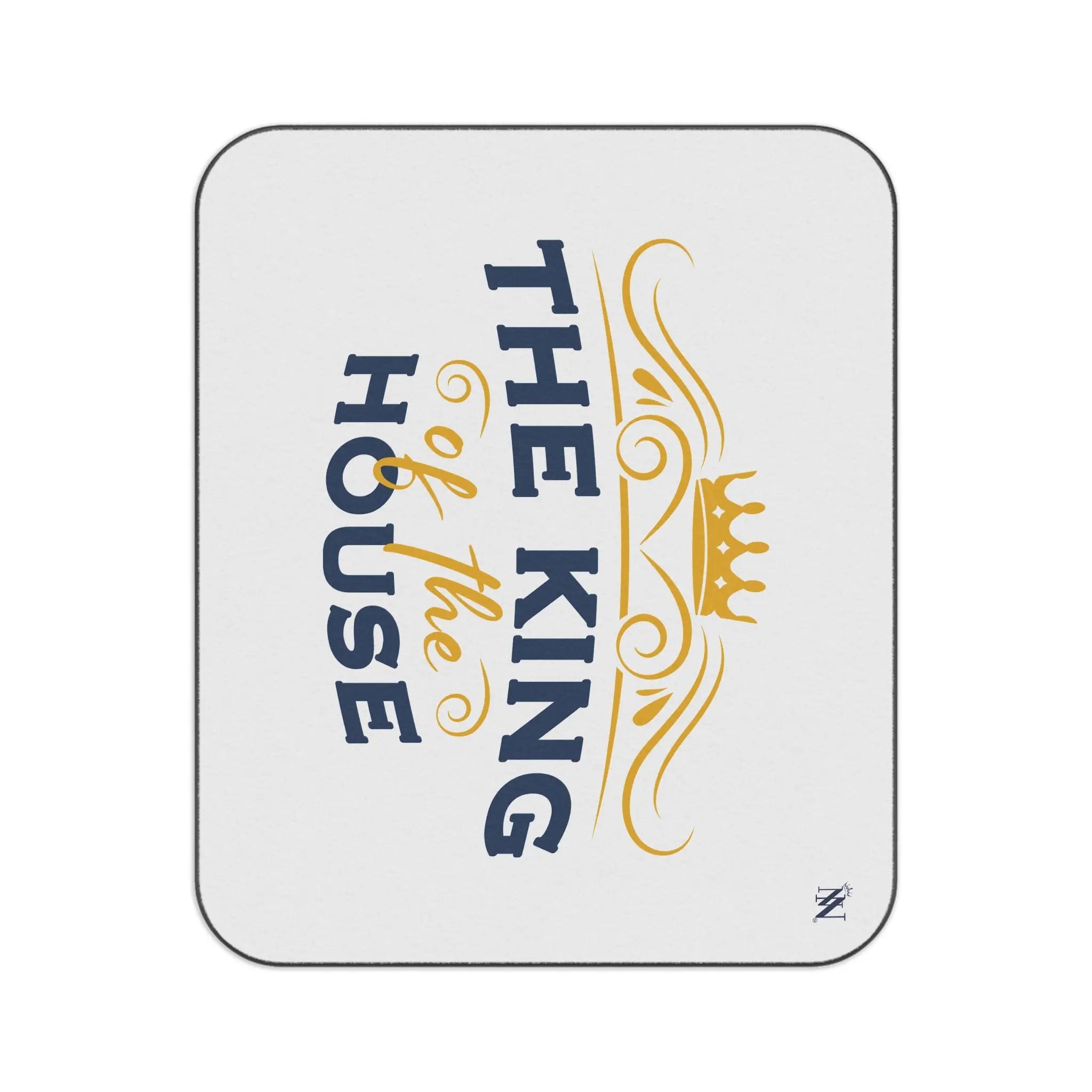 The King of the House | Mix Match Fun-Flirty Lovers’ Water-Resistant Blankets