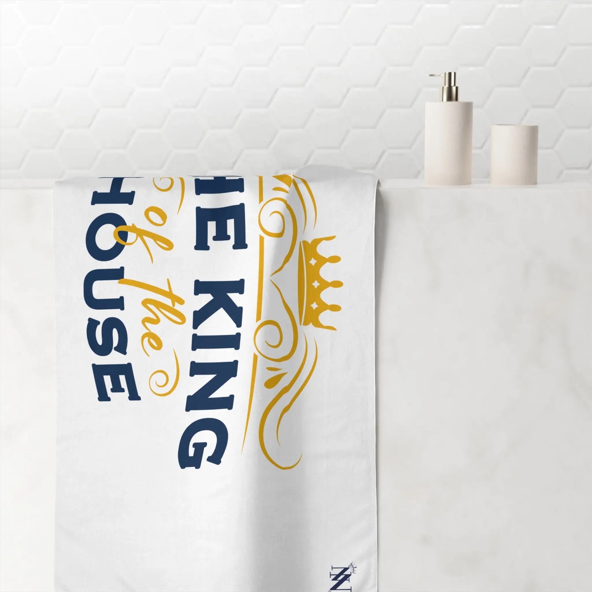 The King of the House | Mix & Match XL Fun-Flirty Lovers’ Towels