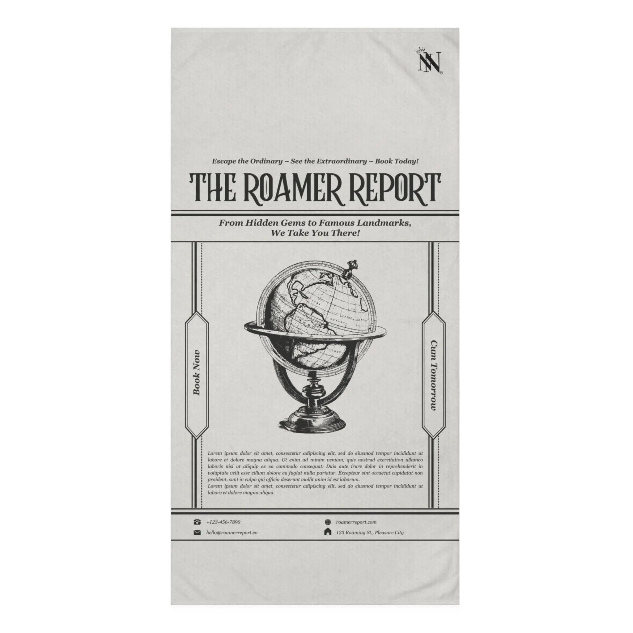 The Roamer Report | Mix & Match Naughty XL Fun-Flirty Lovers’ Towels